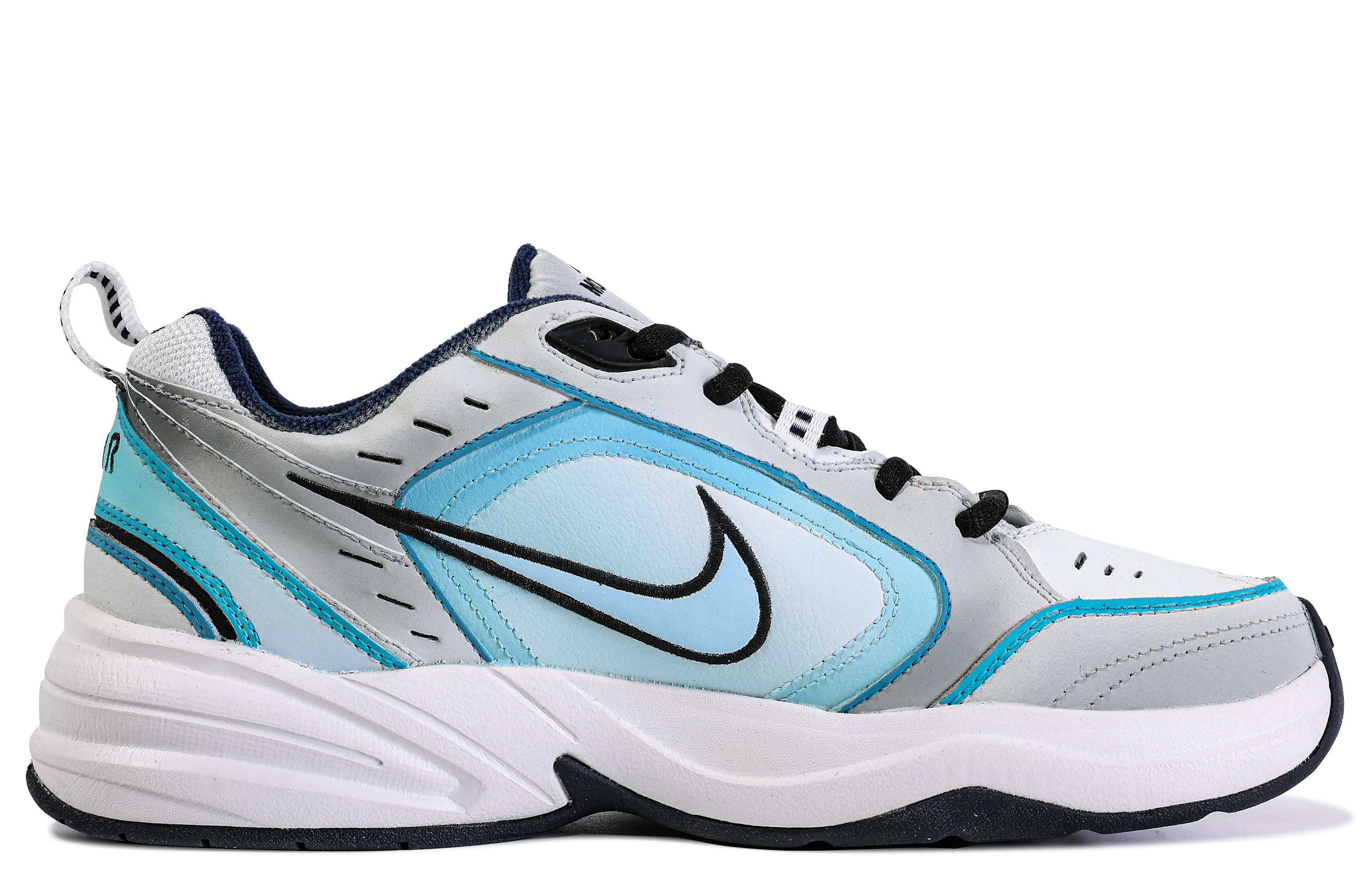 Nike Air Monarch 4 'Da Vinci New Wave Blue Grey' 圖 3