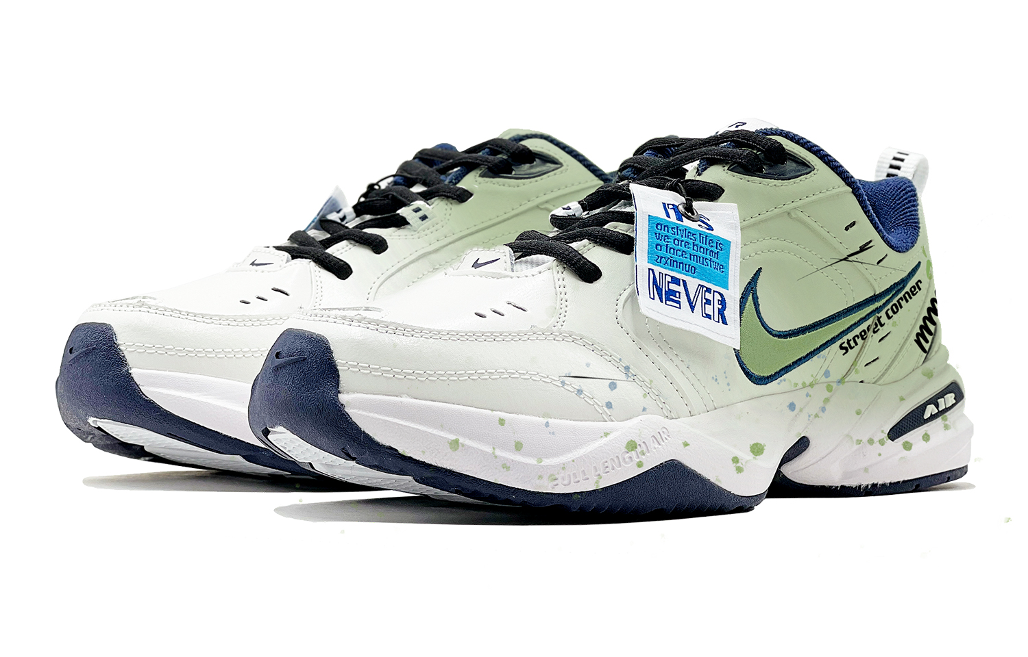 Nike Air Monarch 4 'Matcha Green Gradient' 圖 4