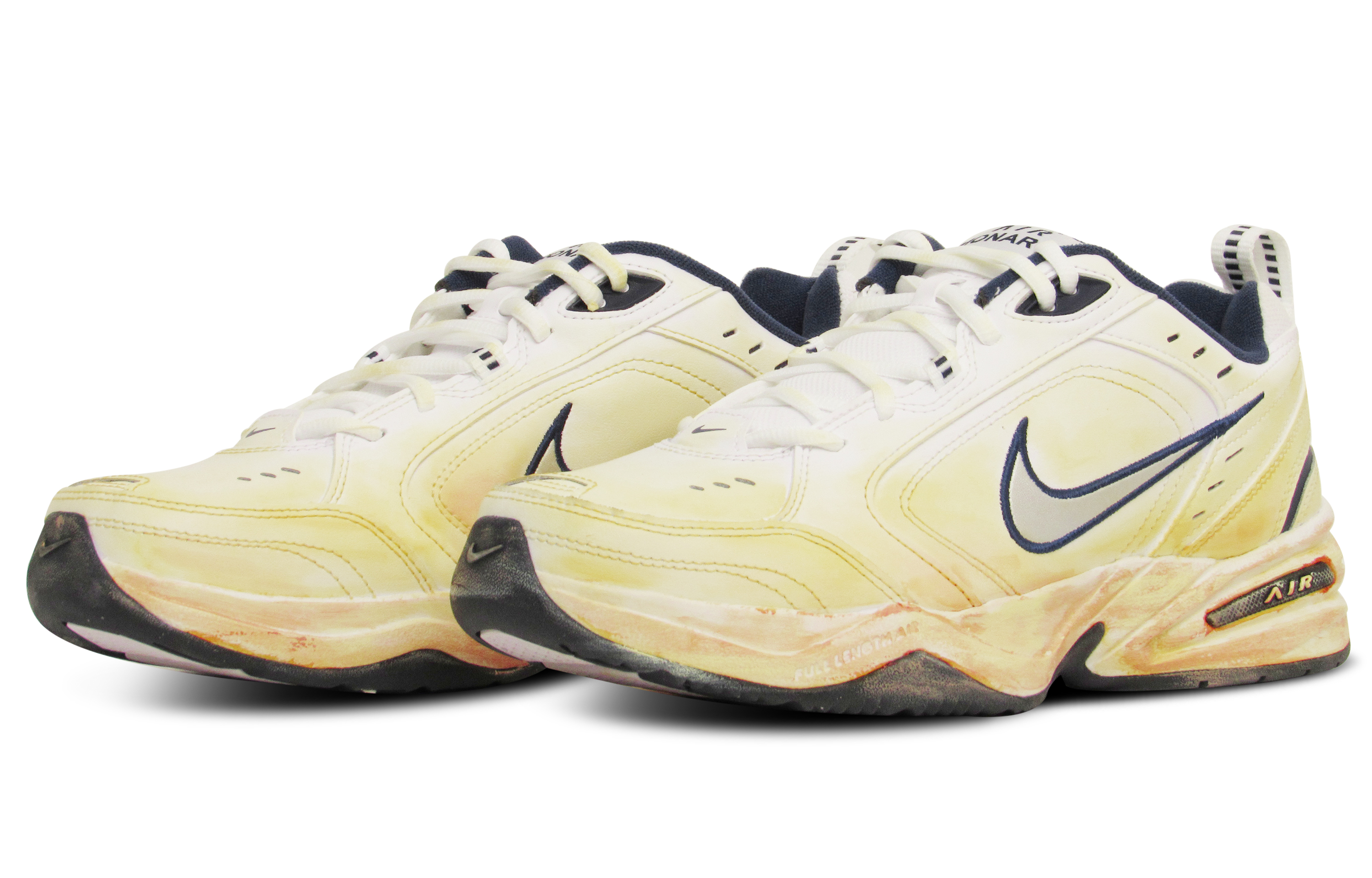 Nike Air Monarch 4 'Mellade Yellow White' 圖 3