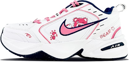 Nike Air Monarch 4 'Strawberry Bear Court Sprite Toy Story' 415445-102-483635 Nike Air Monarch 4 'Strawberry Bear Court Sprite Toy Story' 415445-102-483635