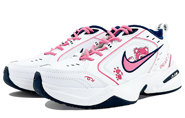 Lookbook Nike Air Monarch 4 'Strawberry Bear Court Sprite Toy Story' Lelaki Wanita 415445-102-483635