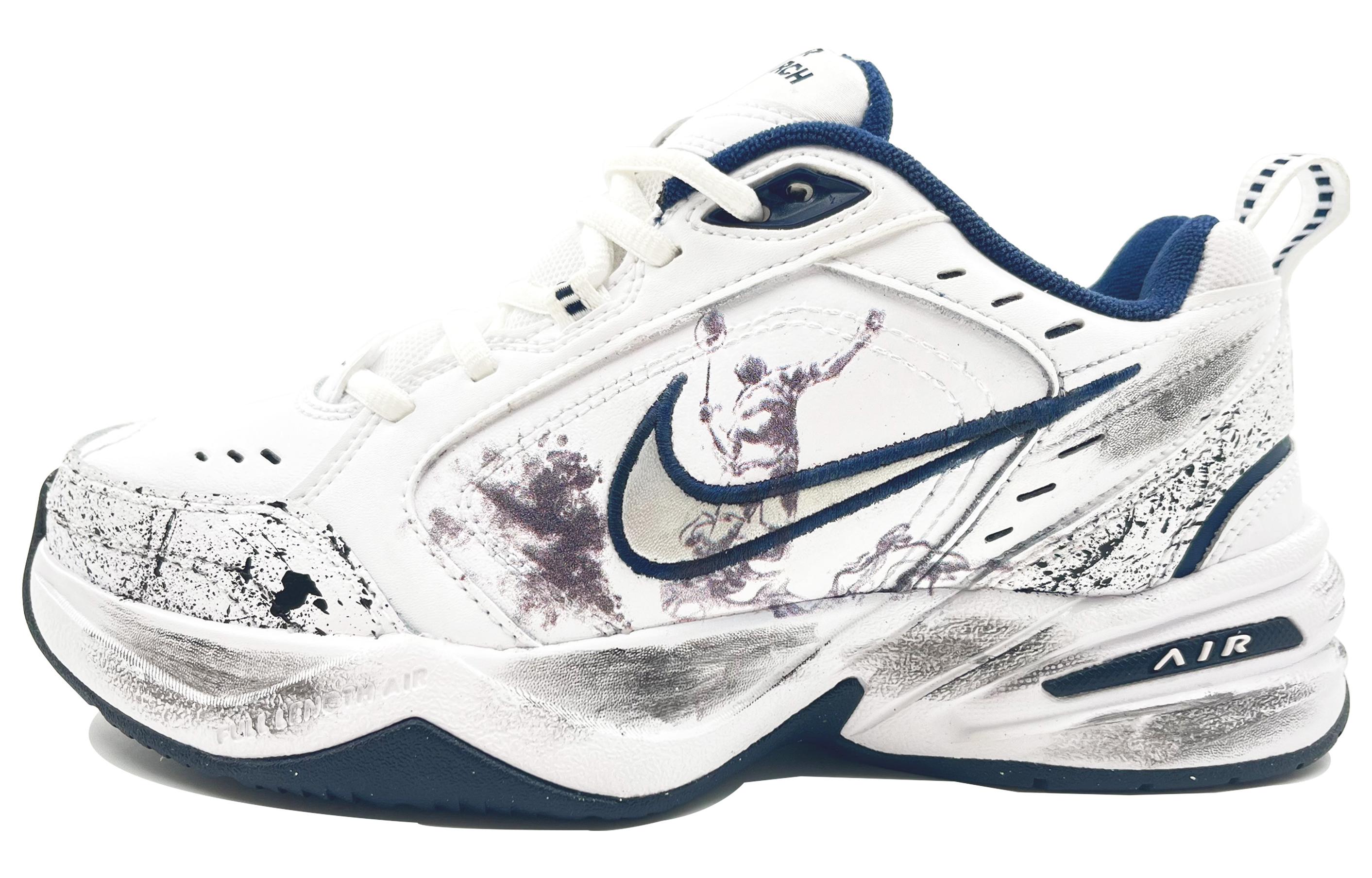 Nike Air Monarch 4 'White Navy Ink'