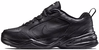 Nike Air Monarch IV 4E Wide 'Black' 416355-001 Nike Air Monarch IV 4E Wide 'Black' 416355-001