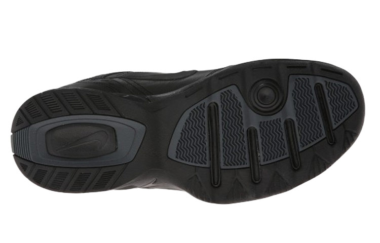 Details for Nike Air Monarch 4 輕便運動鞋 純黑 寬版