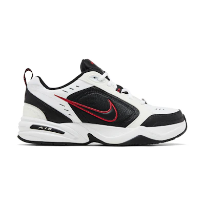 Nike Air Monarch IV 'White Black Red'