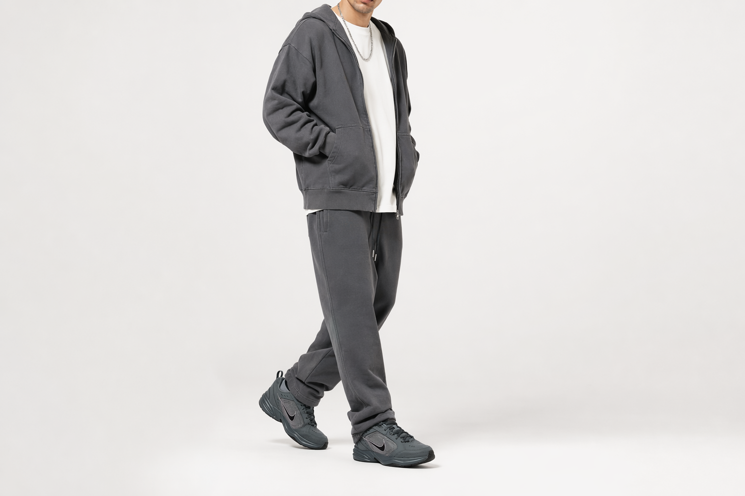 Order Nike Air Monarch IV Donkergrijs/Zwart 415445-020