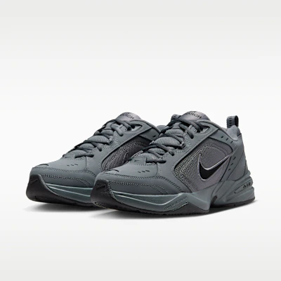 Nike Air Monarch IV Donkergrijs/Zwart 415445-020 Details for Nike Air Monarch IV Donkergrijs/Zwart 415445-020