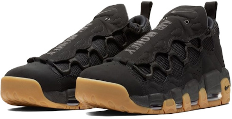 Nike Air More Money 'Black Gum' Sepatu Pria Hitam Coklat AJ2998-004-YC Order Nike Air More Money 'Black Gum' Sepatu Pria Hitam Coklat AJ2998-004-YC