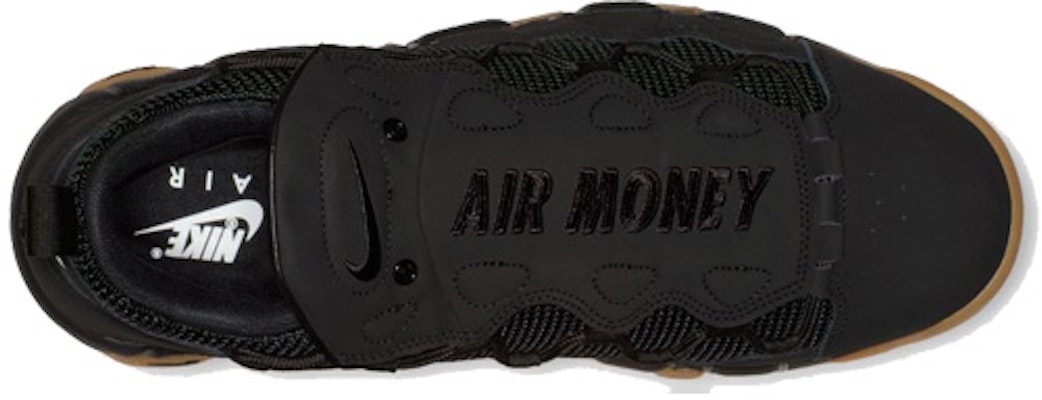 Nike Air More Money 'Black Gum' Sepatu Pria Hitam Coklat AJ2998-004-YC Lookbook Nike Air More Money 'Black Gum' Sepatu Pria Hitam Coklat AJ2998-004-YC
