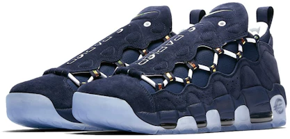 Order Nike Air More Money Currency Pack (France) 法國 拼接 休閒 防滑輕便 低筒 復古籃球鞋 男款 海軍藍