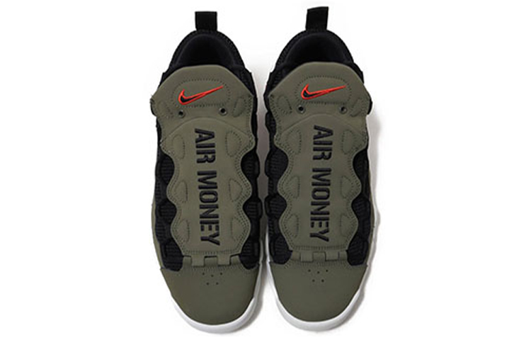 Lookbook 나이키 에어 모어 머니 '올리브' (Nike Air More Money '올리브') AJ2998-200