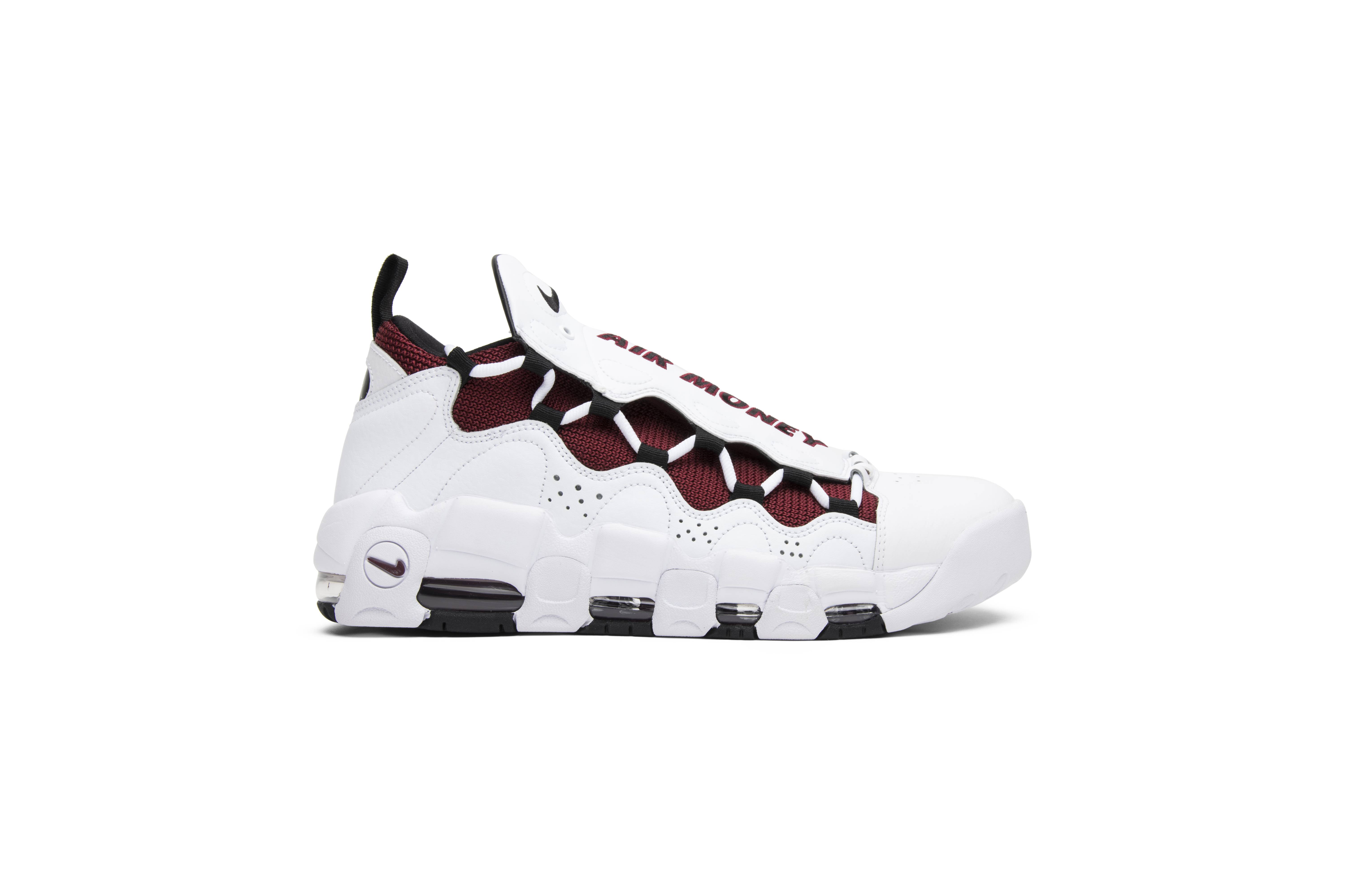Buy Nike Air More Money White Black Team Red AJ2998 100 Novelship