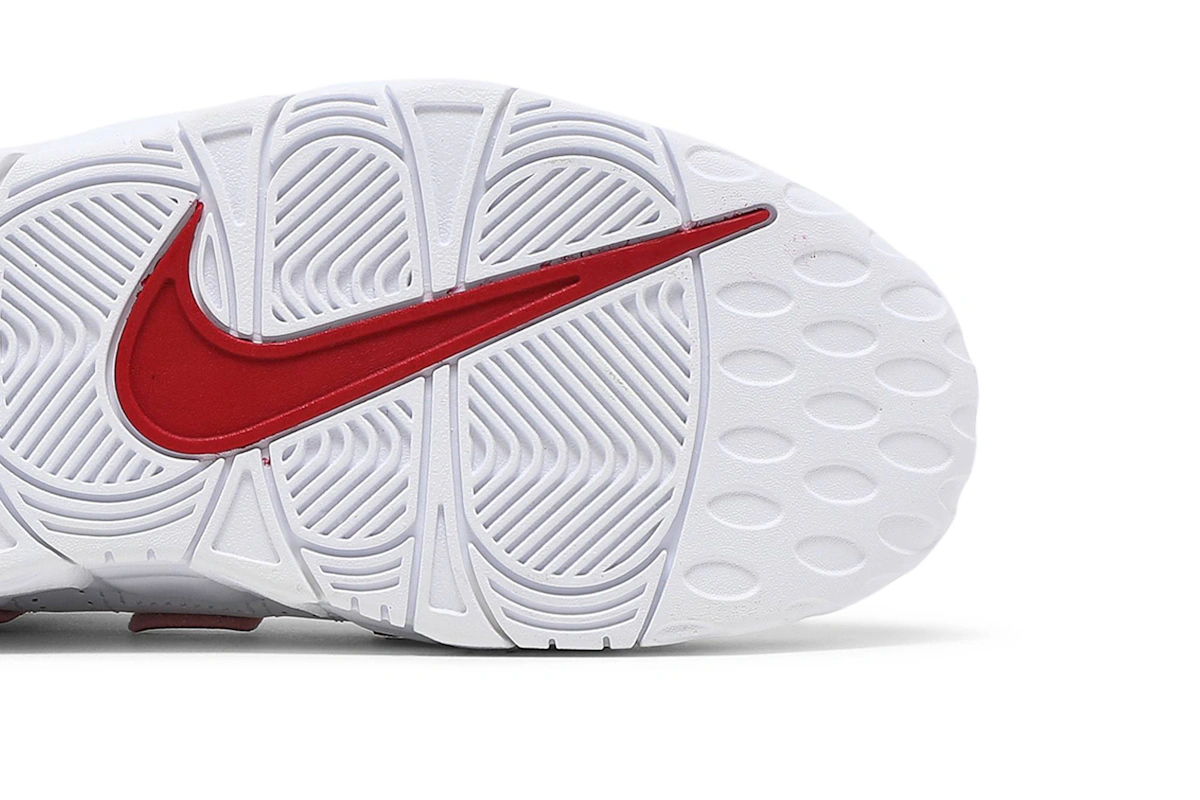 (Grade School) Nike Air More Uptempo 2021 'White Varsity Red' DJ5988-100