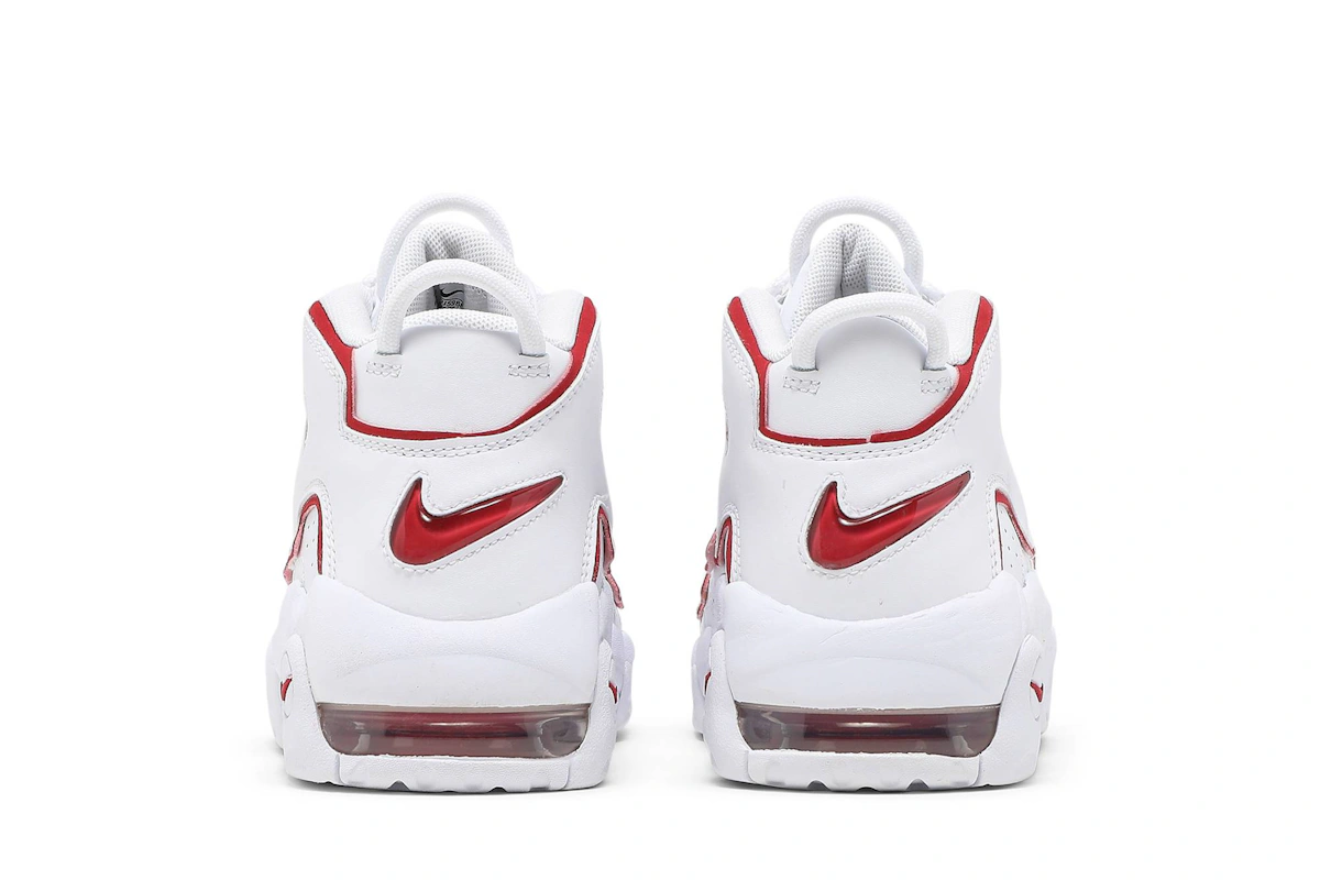 (Grade School) Nike Air More Uptempo 2021 'White Varsity Red' DJ5988-100