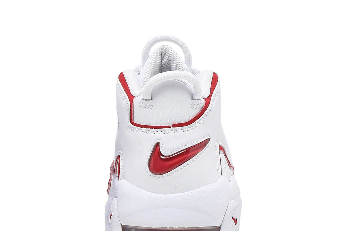 (Grade School) Nike Air More Uptempo 2021 'White Varsity Red' DJ5988-100