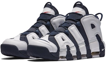 Nike Air More Uptempo 2024 'Olympic' Lelaki Perempuan FQ8182-100 Lookbook Nike Air More Uptempo 2024 'Olympic' Lelaki Perempuan FQ8182-100
