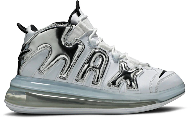 Nike Air More Uptempo 720 QS 大air 高筒 復古籃球鞋 男款 液態銀 Buy Nike Air More Uptempo 720 QS 大air 高筒 復古籃球鞋 男款 液態銀