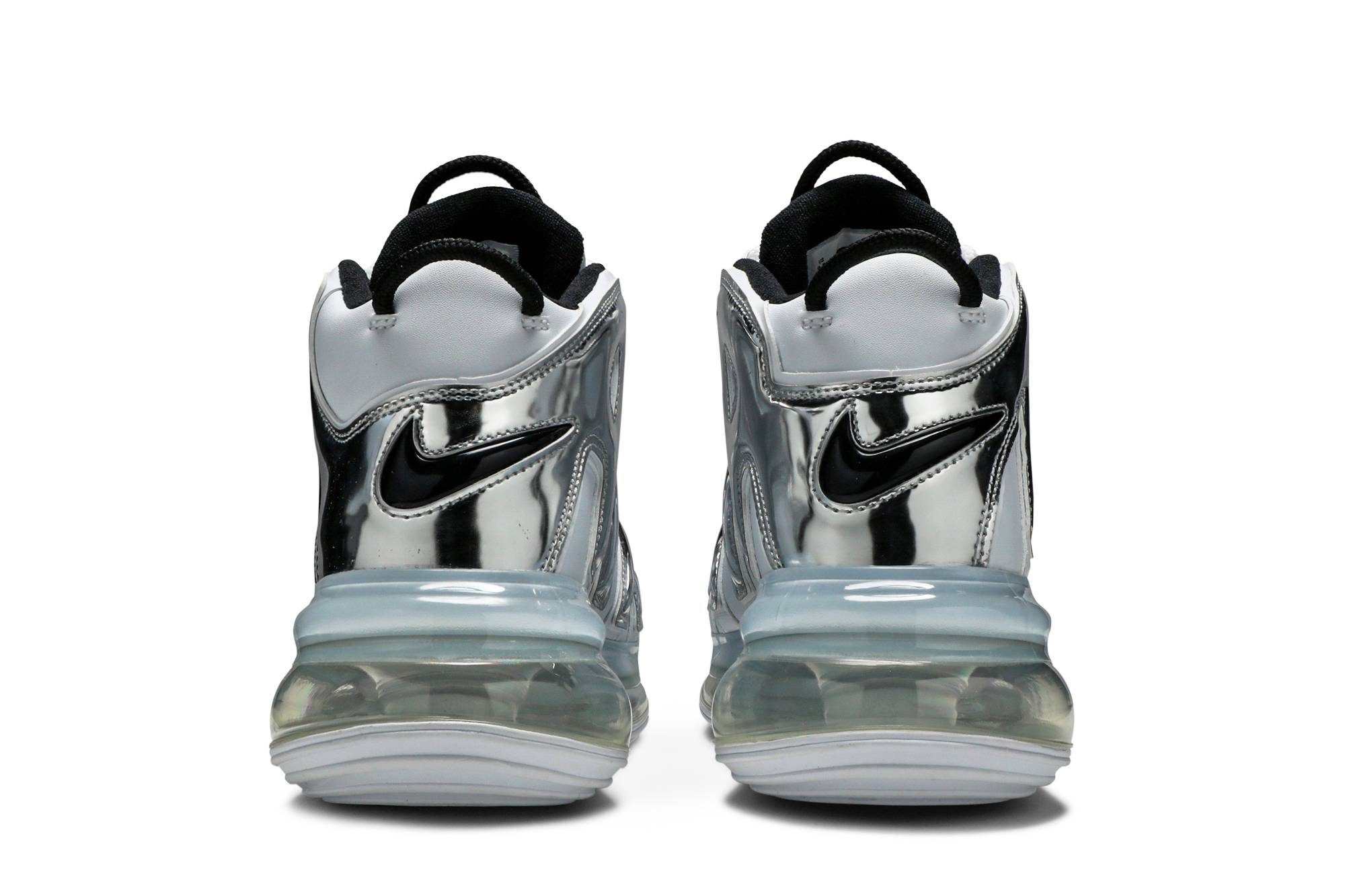 Details for Nike Air More Uptempo 720 QS 大air 高筒 復古籃球鞋 男款 液態銀