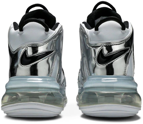 Nike Air More Uptempo 720 QS 大air 高筒 復古籃球鞋 男款 液態銀 Details for Nike Air More Uptempo 720 QS 大air 高筒 復古籃球鞋 男款 液態銀