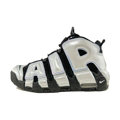 Nike Air More Uptempo 'Black Silver Tech'