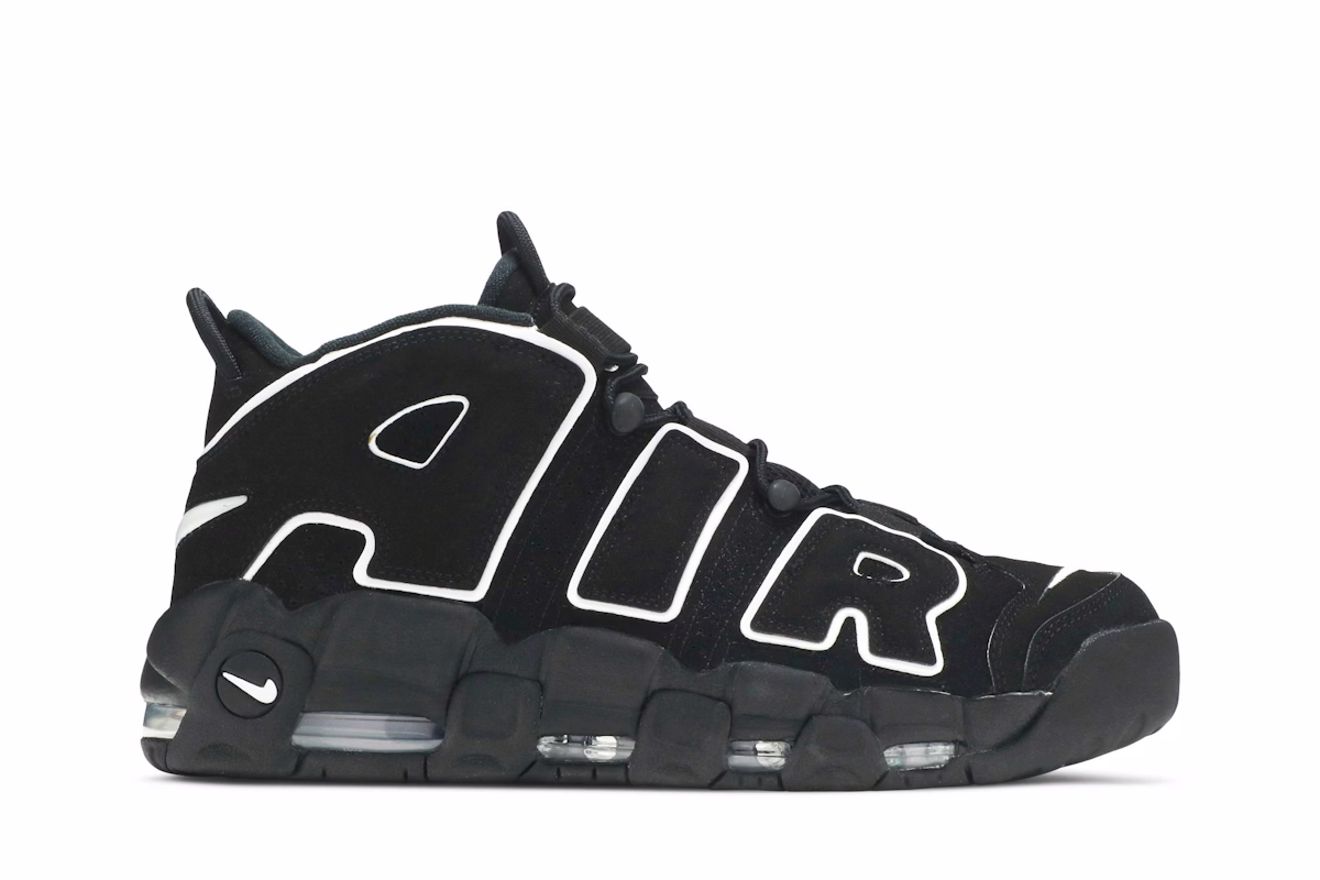 Nike Air More Uptempo 'Black White' 2016/2020