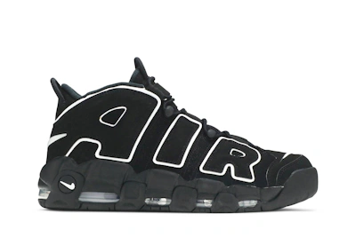 Nike Air More Uptempo 'Black White' 2016/2020