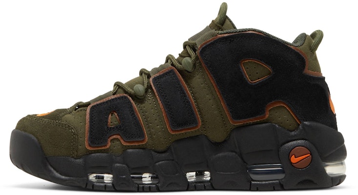 Nike Air More Uptempo "军绿色" DX2669-300 Lookbook Nike Air More Uptempo "军绿色" DX2669-300