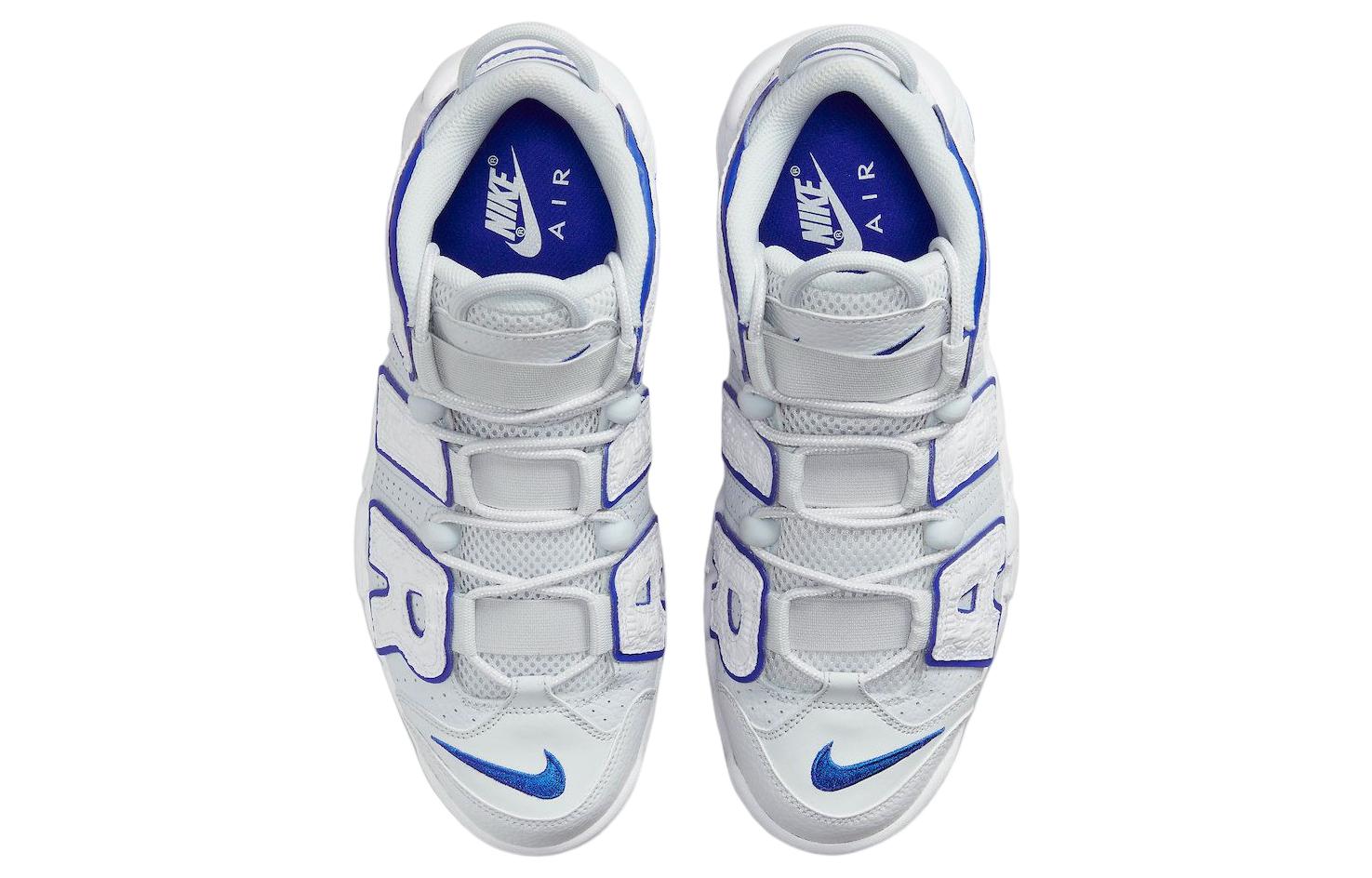 Shop Nike Air More Uptempo 'Putih Royal Biru Embossed' FD0669-100