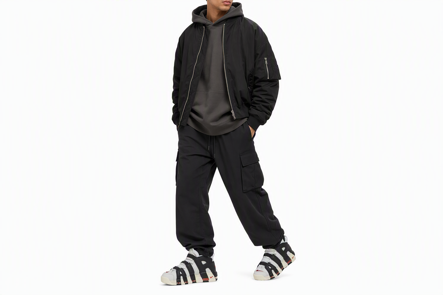 Order 耐克 Air More Uptempo 'Hoops' 篮球鞋 DX3356-001