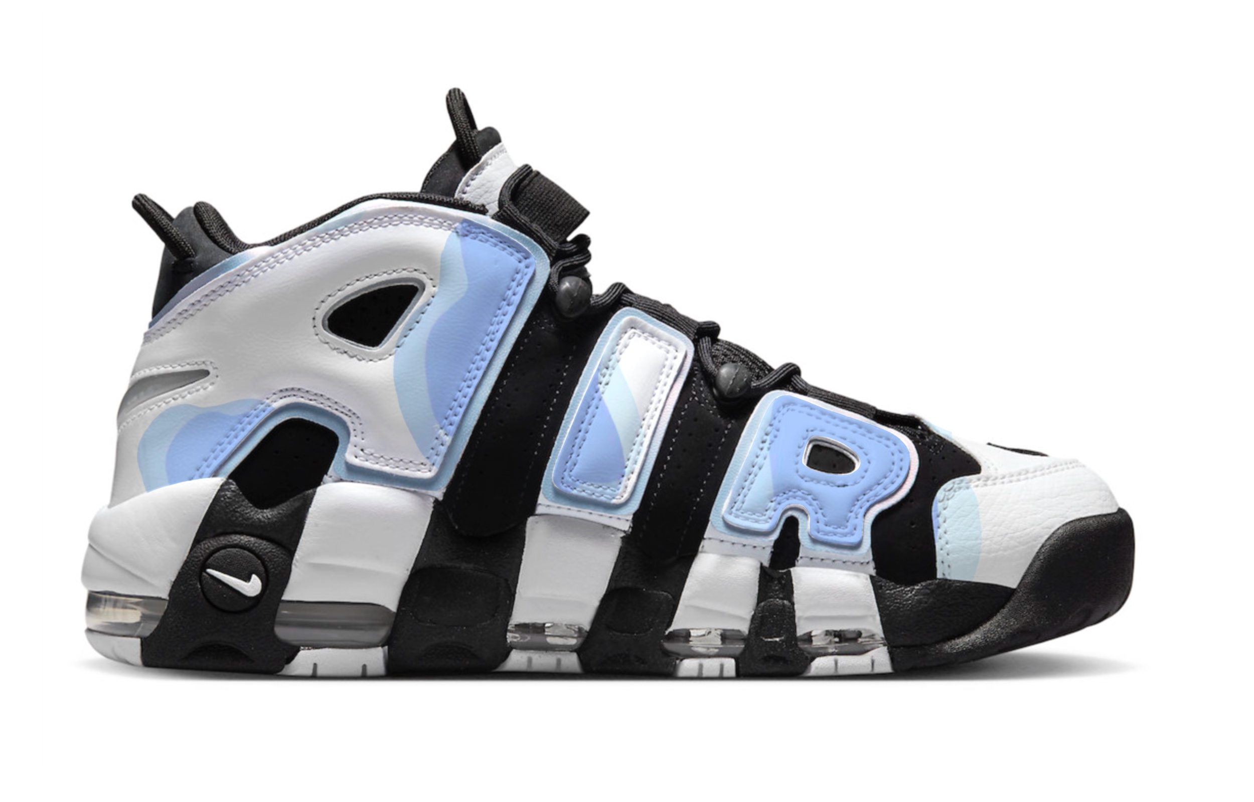Order Nike Air More Uptempo 'Ice Blue Puppy Graffiti' en Azul Hielo Graffiti DV0819-001-453326