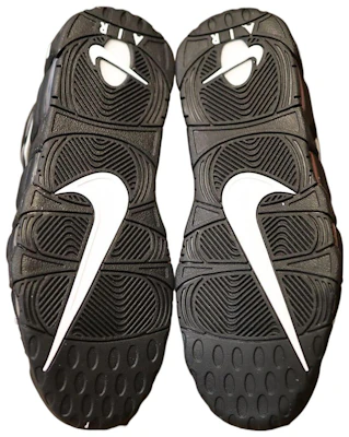 Nike Air More Uptempo “Wilson Smith“ 皮朋 復古 大Logo 耐震抗滑耐磨增高 中筒 復古籃球鞋 黑白色 Purchase Nike Air More Uptempo “Wilson Smith“ 皮朋 復古 大Logo 耐震抗滑耐磨增高 中筒 復古籃球鞋 黑白色