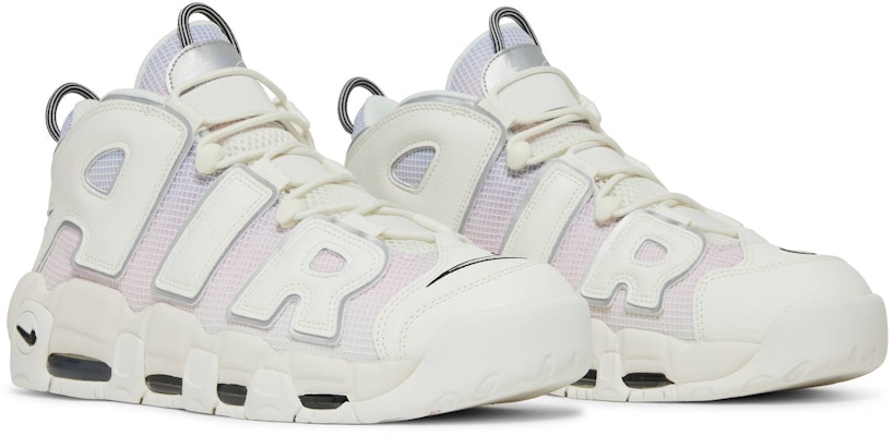 耐吉 Air More Uptempo 'Sail Black Light Thistle Pink Foam' DR9612-100 Cheap 耐吉 Air More Uptempo 'Sail Black Light Thistle Pink Foam' DR9612-100