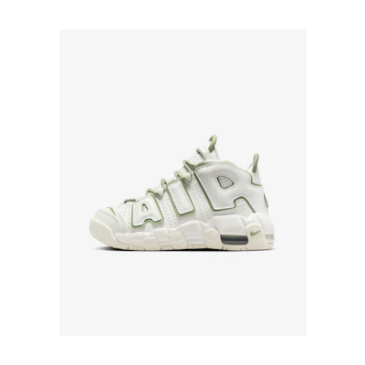 (Youth) Nike Air More Uptempo 'Sail Oil Green'