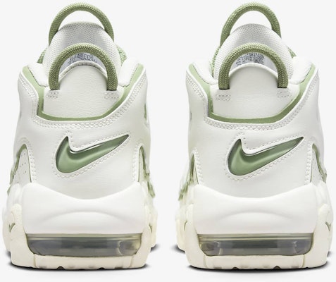 Nike Air More Uptempo 'Sail Oil Green' - Minyak Hijau Salji FQ8211-100 Details for Nike Air More Uptempo 'Sail Oil Green' - Minyak Hijau Salji FQ8211-100