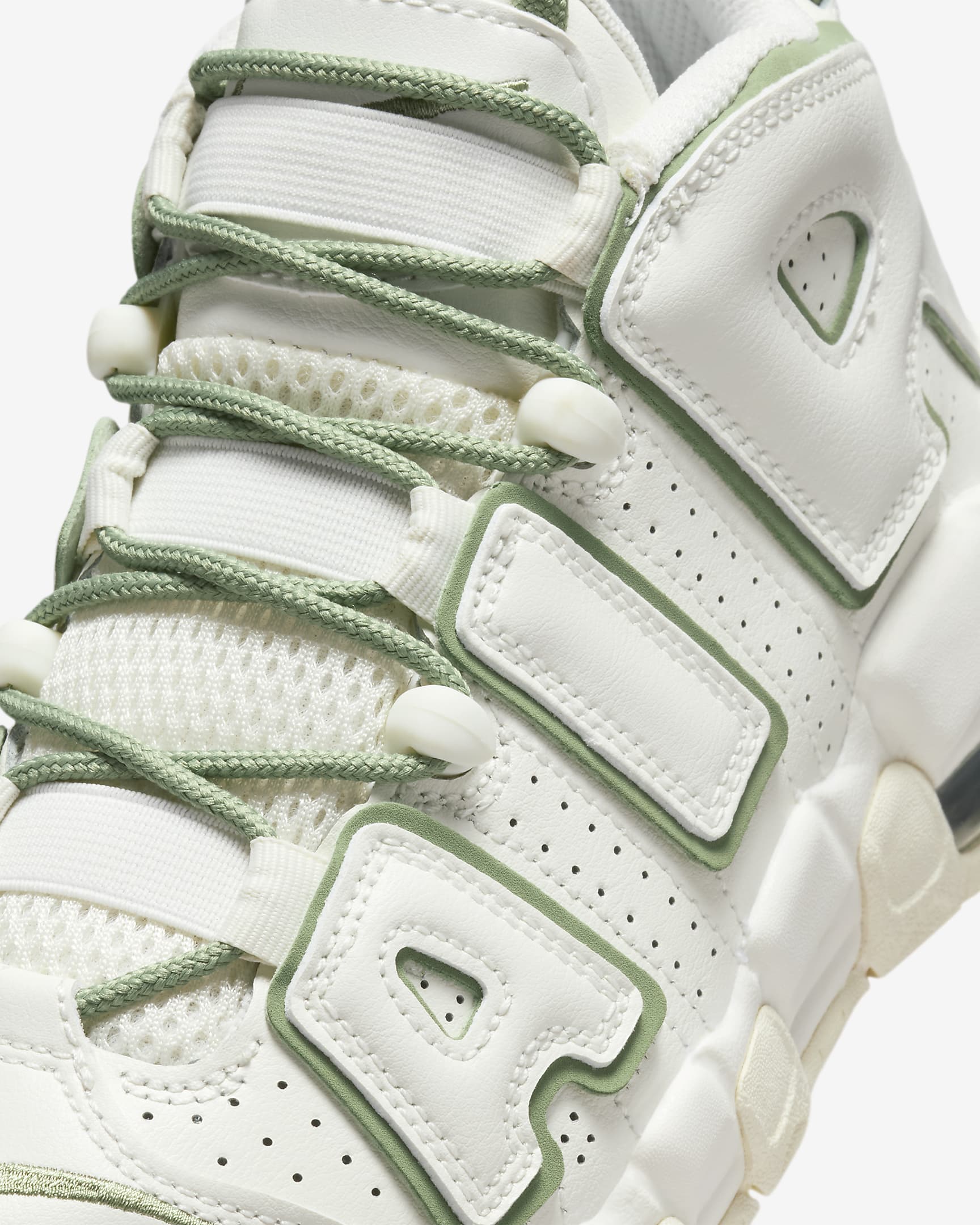 Sizing Nike Air More Uptempo 'Sail Oil Green' Verde Aceite'+ FQ8211-100