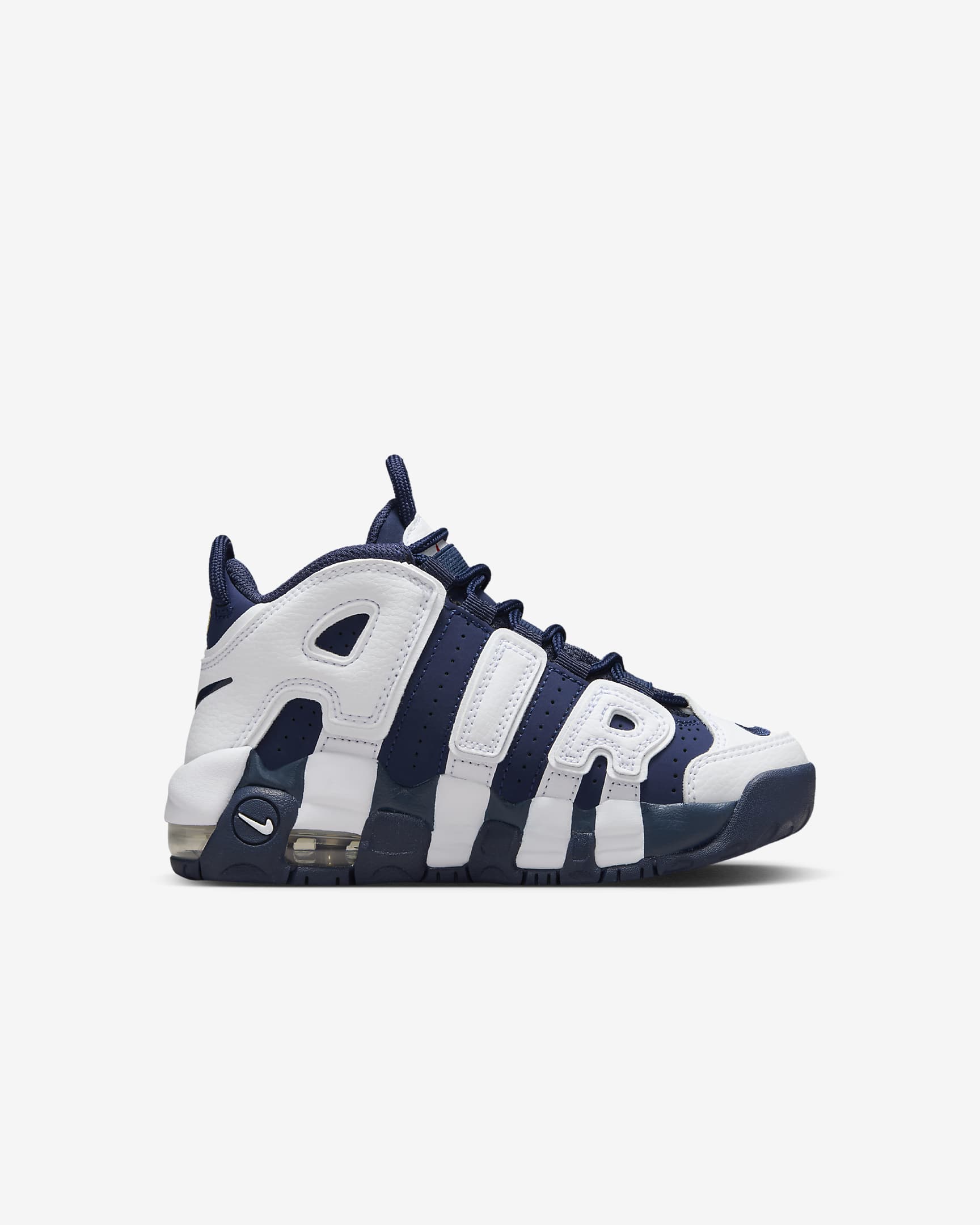 Lookbook (JR) Nike Air More Uptempo 'Putih Emas Metalik' FV5372-100