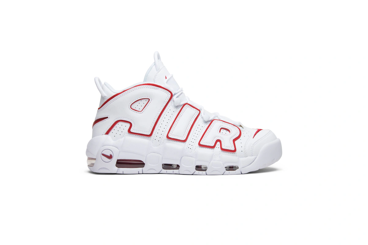 Nike Air More Uptempo 'White Varsity Red' 2021 921948-102