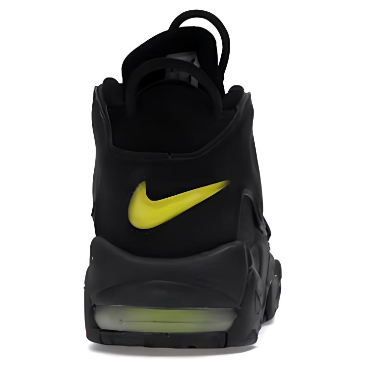 Shop Nike Air More Uptempo Black Volt 414962-013