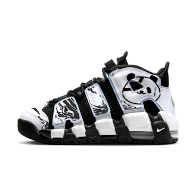 Nike Air More Uptempo Custom 'Pirate Panda'