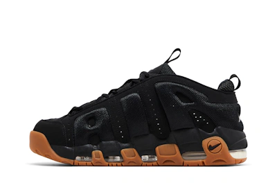 Nike Air More Uptempo Low 'Black Gum'