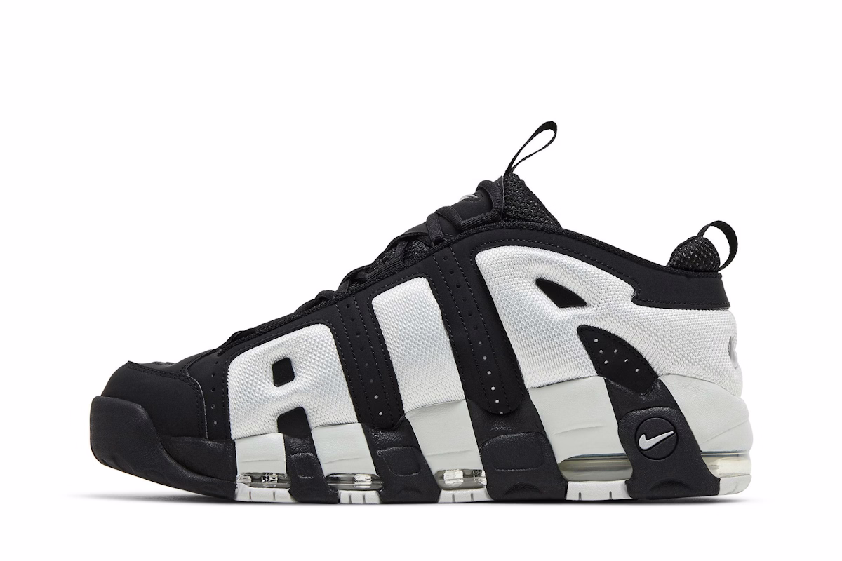 Nike Air More Uptempo Low 'Black Photon Dust'