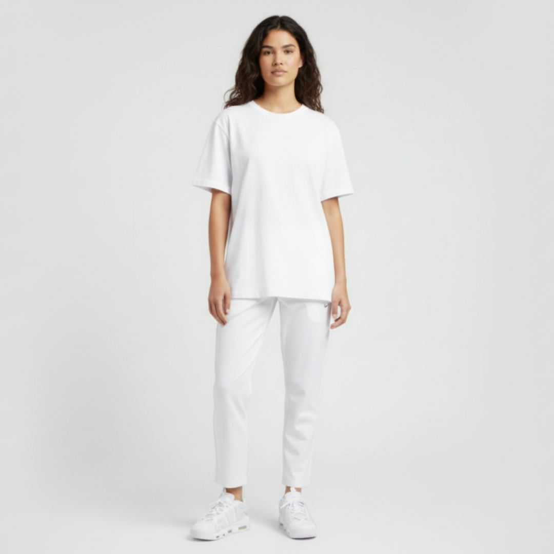 Lookbook ナイキ エア モア アップテンポ LOW トリプルホワイト FZ3055-100