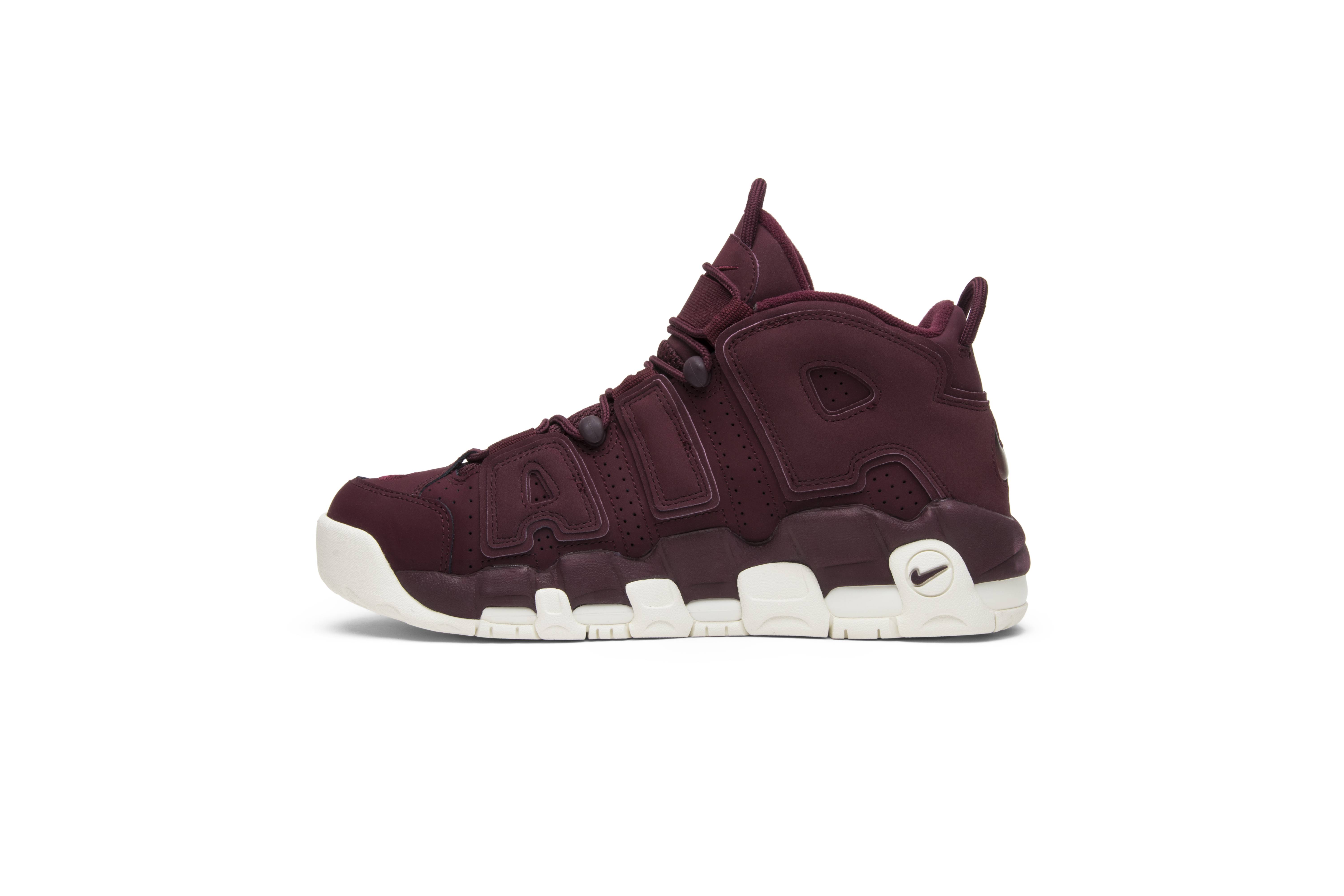 Lookbook 耐吉 Air More Uptempo 夜深紅 921949-600