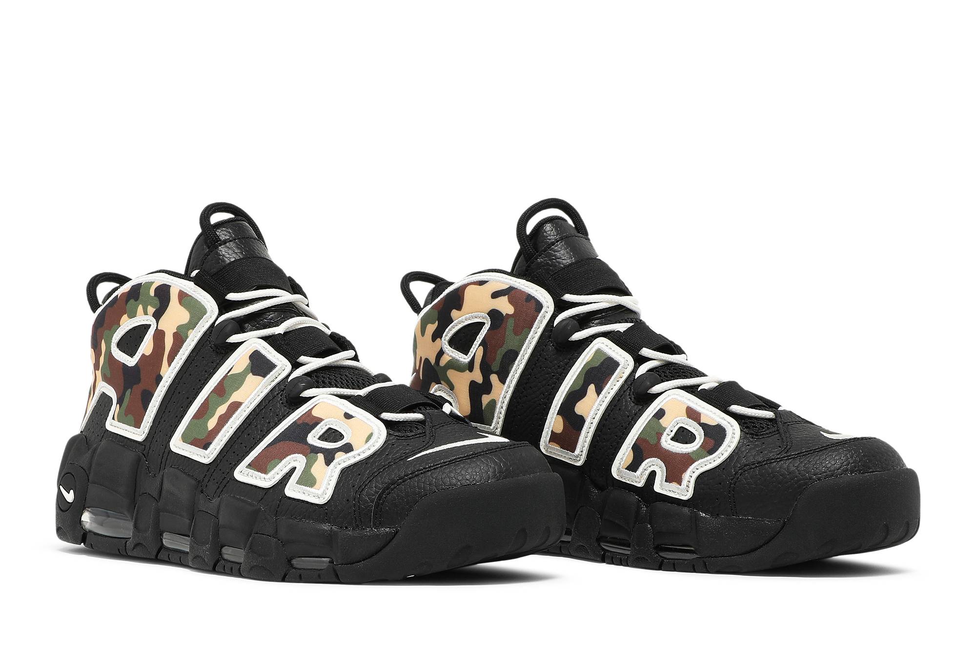 Cheap 耐克Air More Uptempo QS '迷彩'篮球鞋 CJ6122-001