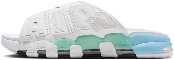 Nike Air More Uptempo Slide 'Aqua' FN3437-161 Nike Air More Uptempo Slide 'Aqua' FN3437-161