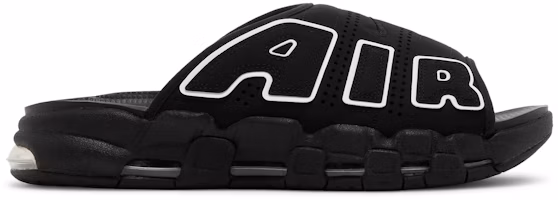 Nike Air More Uptempo Slide 'Black - Grey Sole' DV2137-001/DV2132-001 Nike Air More Uptempo Slide 'Black - Grey Sole' DV2137-001/DV2132-001