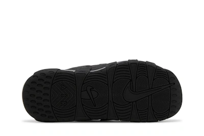 Nike Air More Uptempo Slide 'Black - Grey Sole'