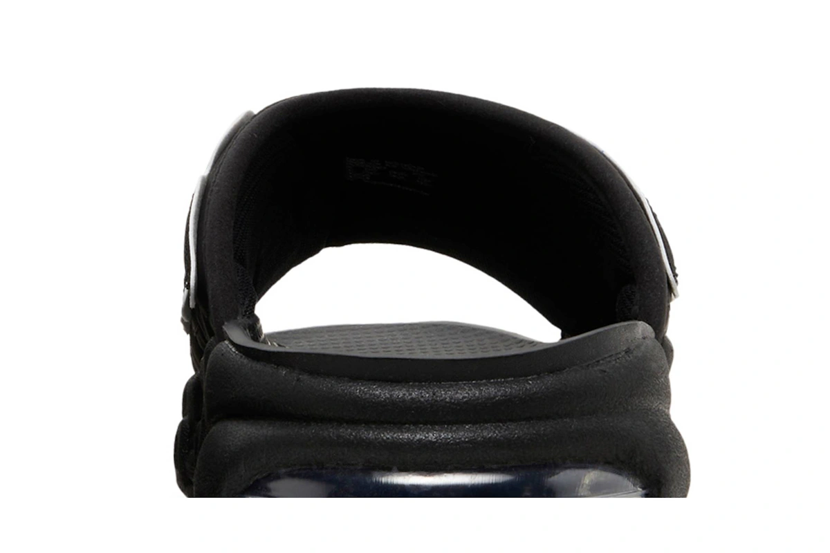 Nike Air More Uptempo Slide 'Black - Grey Sole'