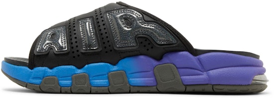 耐吉 Air More Uptempo 拖鞋 '黑藍紫漸層' FN8893-034 Lookbook 耐吉 Air More Uptempo 拖鞋 '黑藍紫漸層' FN8893-034