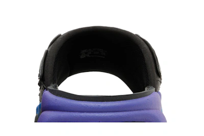 Nike Air More Uptempo Slide 'Black Blue Purple Gradient'